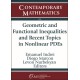 Geometric and Functional Inequalities and Recent Topics in Nonlinear PDEs