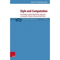 Style and Computation: Traditional and Computational Ananlyses of Style in Ancient Greek Texts