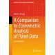 A Companion to Econometric Analysis of Panel Data