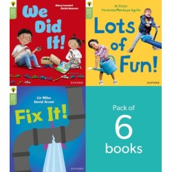 Oxford Reading Tree Green Sparks: level 2 LEVEL 2 PACK of 6