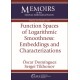 Function Spaces of Logarithmic Smoothness: Embeddings and Characterizations