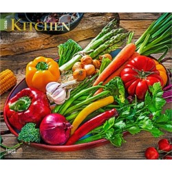 Kitchen 2026 Deluxe Flap Foil Calendar