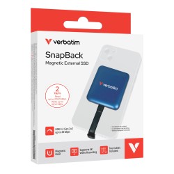 SnapBack SSD 2TB USB-C Blue Metallic