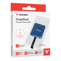 SnapBack SSD 1TB  USB-C Blue Metallic