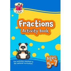 Fractions Activity Book for Ages 5-7
