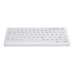 ACTIVE KEY Hygiene Keyboard Mini Wireless White Nordic