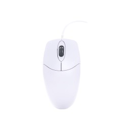ACTIVE KEY Washable Scroll Wheel Mouse Watertight USB White
