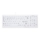 ACTIVE KEY AK-C7000 Silicone Key Membrane White Nordic