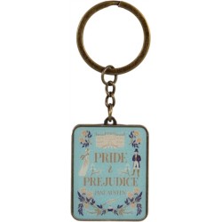Keyring Metal - Pulteney Press (Pride & Prejudice)