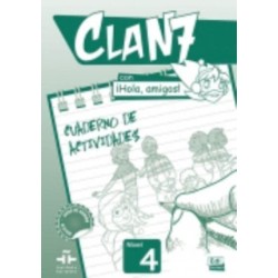 Clan 7 con Hola Amigos: Cuaderno de Actividades