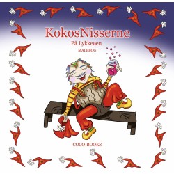 KokosNisserne på Lykkeøen Malebog