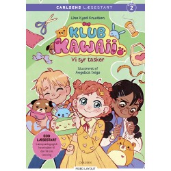 Carlsens Læsestart: Klub Kawaii - Vi syr tasker