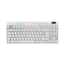 LOGITECH G PRO X TKL LIGHTSPEED Gaming Keyboard, White (Nord