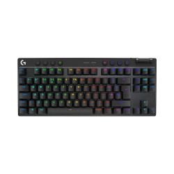 LOGITECH G PRO X TKL LIGHTSPEED Gaming Keyboard, Black (Nord