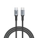 VERBATIM Sync N Charge USB C-USB C 60W 1.2m