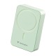 VERBATIM Power Bank Magnet Wireless Charging 20000Mah Green