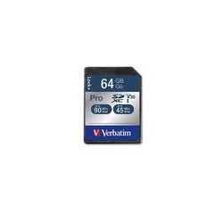VERBATIM SDHC Pro Class 10 UHS-I 64GB