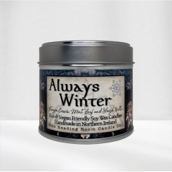 Always Winter- Scented Soy Candle- Frozen Cassis, Mint Leaf and Sleigh Bells
