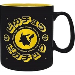 POKEMON - Mug - 460 ml - Pikachu Black Icon - cardboard box