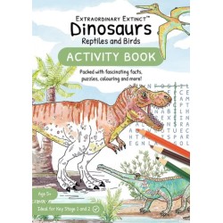 Dinosaurs Reptiles and Birds: Activity Book
