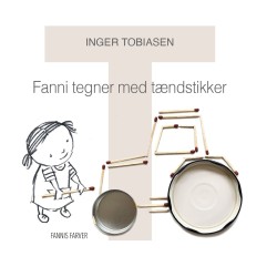 Fanni tegner med tændstikker: T