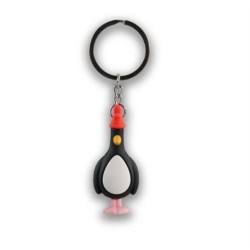 Keyring PVC - Wallace & Gromit (Feathers)