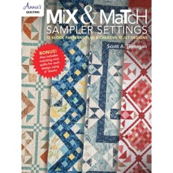 Mix & Match Sample Settings: 12 Block Patterns Plus 8 Creative Quilt Designs