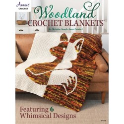 Woodland Crochet Blankets: Featuring 6 Whimsical Designs