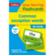 Common Exception Words Flashcards: Ideal for Home Learning