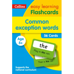 Common Exception Words Flashcards: Ideal for Home Learning