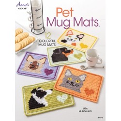 Pet Mug Mats: 12 Colorful Mug MATS!