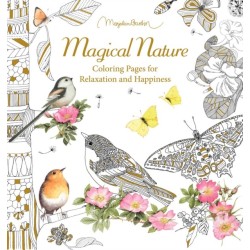 Magical Nature: Coloring Pages for Relaxation and Happiness