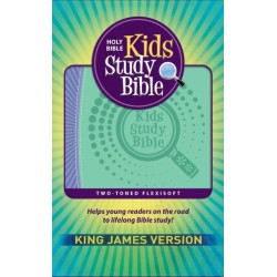 KJV Kids Study Bible (Flexisoft, Purple/Green, Red Letter)