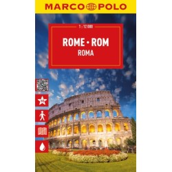 Rome Marco Polo City Map: Pocket size,detailed, street map of Rome