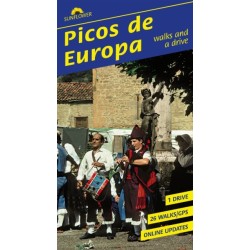 Picos de Europa Sunflower Walking Guide: 26 long and short walks with detailed maps and GPS- car tour with pull-out map