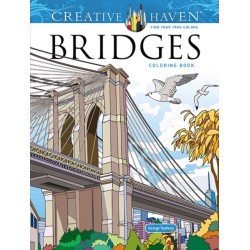 Creative Haven Bridges Coloring Book