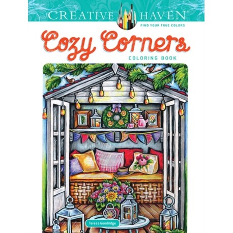 Creative Haven Cozy Corners Coloring Book