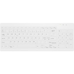 ACTIVE KEY Medical Keyboard Compact Wireless White Nordic