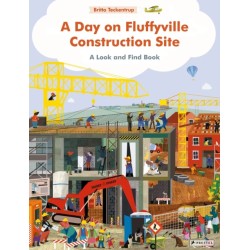 A Day on Fluffyville Construction Site: A Look and Find Book