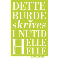 Dette burde skrives i nutid