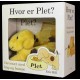 Hvor er Plet? Gavesæt med bog og bamse