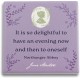 Coaster Single Ceramic - Jane Austen (Northanger Abbey)