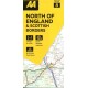 AA Road Map Britain 8: North of England & Scottish Borders