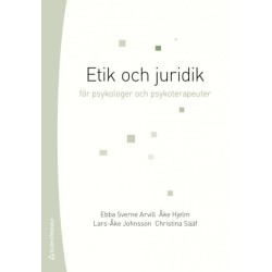 Etik och juridik : för psykologer och psykoterapeuter  (8. uppl.)