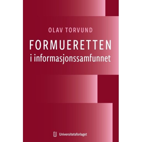 Formueretten i informasjonssamfunnet