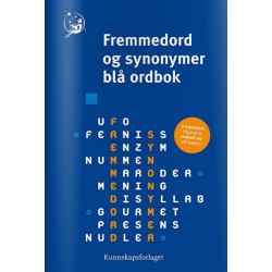 Fremmedord og synonymer blå ordbok  (8.utg.)