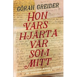Hon vars hjärta var som mitt : Dan Andersson och Märta Larsson – en kärlekshistoria