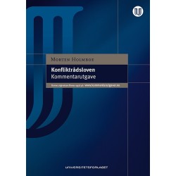 Konfliktrådsloven : lov 20. juni 2014 nr.49 om konfliktrådsbehandling : kommentarutgave