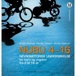 NUBU 4-16 : nevromotorisk undersøkelse for barn og ungdom fra 4 til 16 år : testmanual