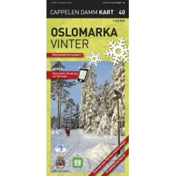Oslomarka : vinter  1:50.000